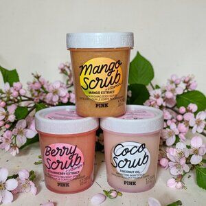 🆕Victoria’s Secret PINK Body Scrubs